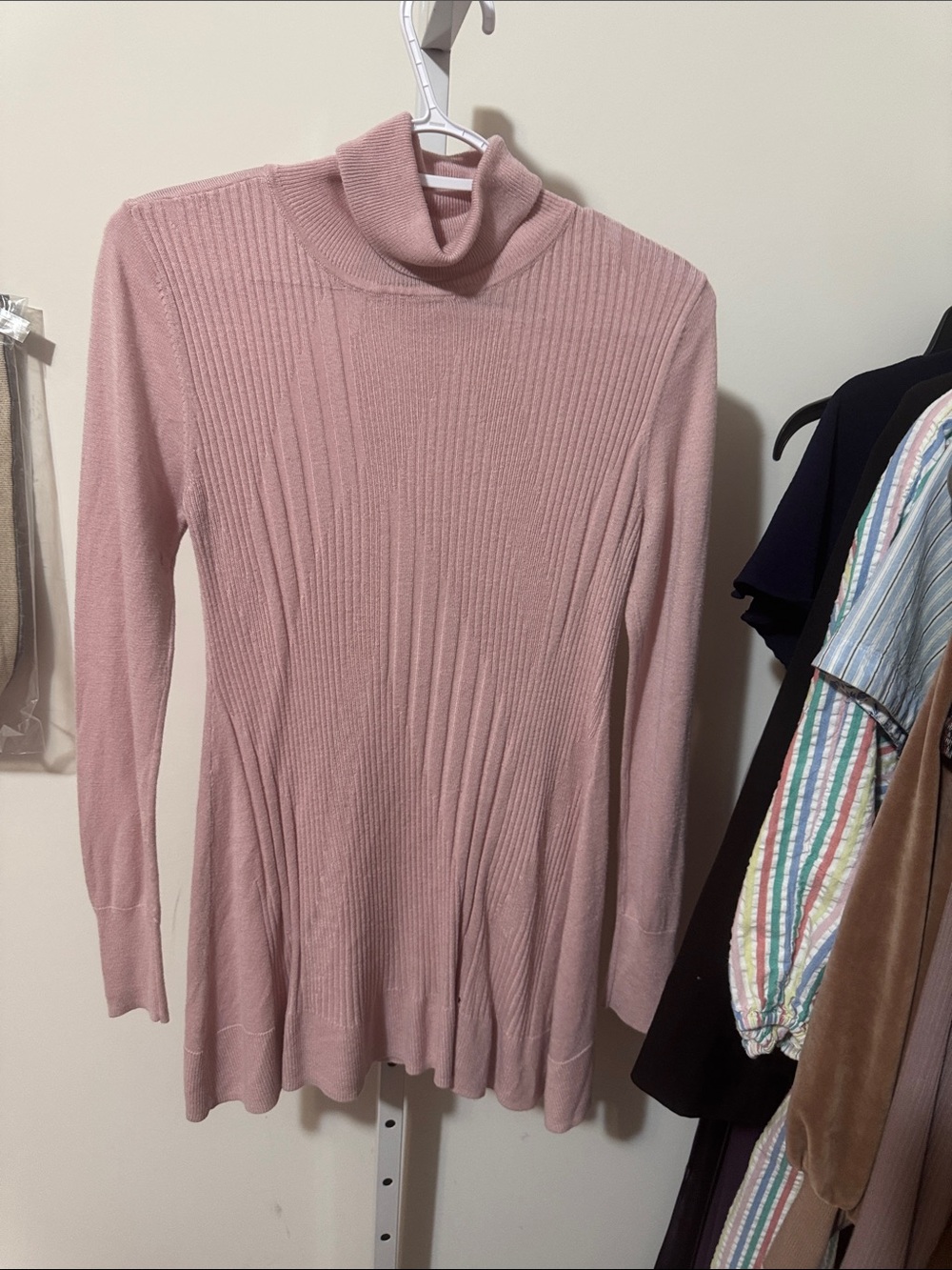 Used: Brand-APT 9- Women’s Blush Pink Top size small PTP 18 L 29